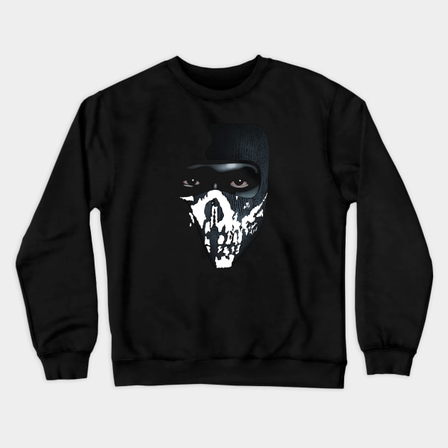 Ghosts Crewneck Sweatshirt by PCMdesigner